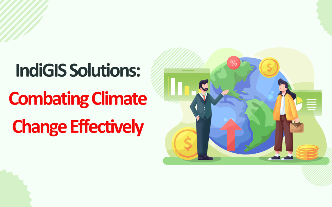 Harnessing IndiGIS Services to Tackle Climate Change: Monitoring, Mitigation, and Innovation 