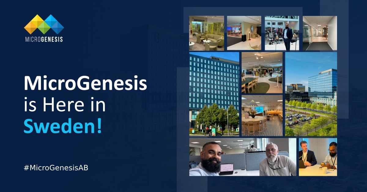 MicroGenesis Expands to Sweden with New Office in Gothenburg;