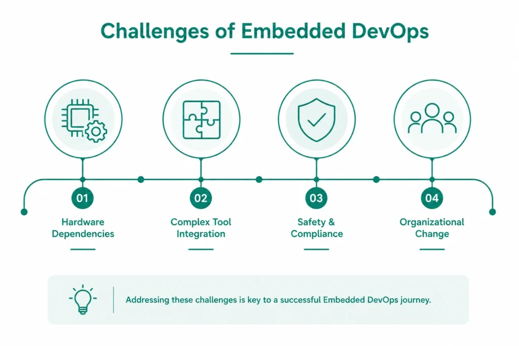 Challenges of Embedded DevOps