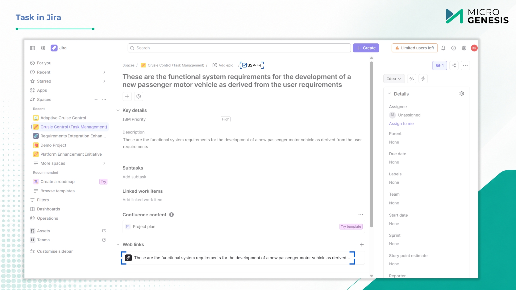 Task in Jira