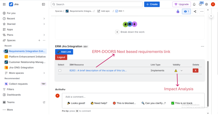 JIRA–IBM ELM Integration Adapter